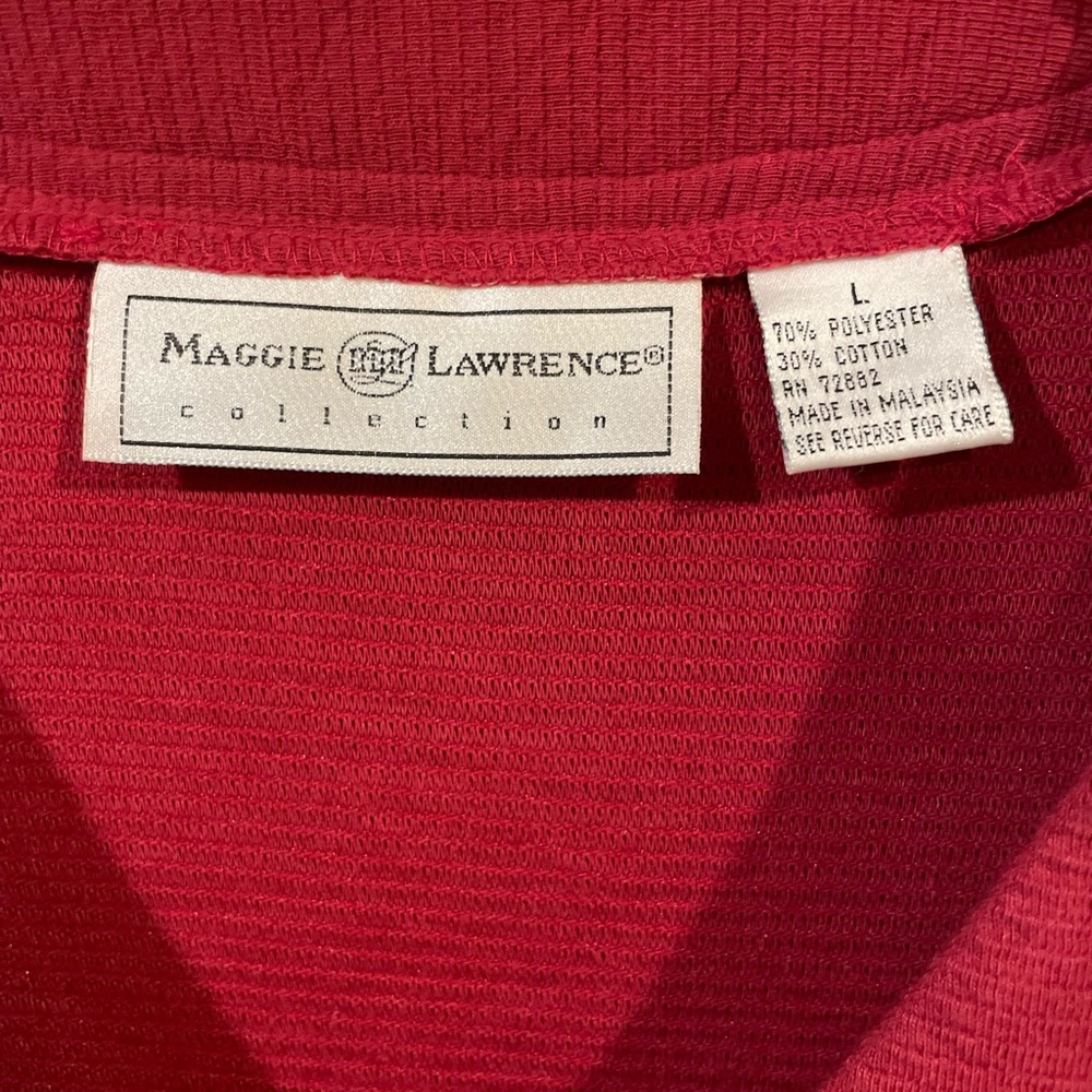 Red Vintage Maggie Lawrence Dress - Picture 3 of 4